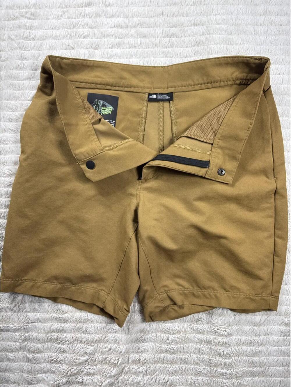 The‎ North Face Men Size 30 Tan Paramount Pro Climbing Hiking Shorts NF0A5J8M